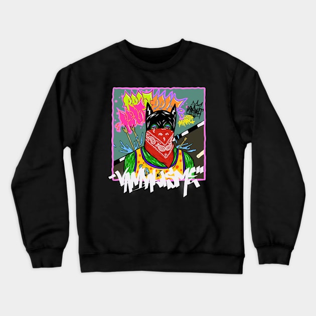 vandalistee Crewneck Sweatshirt by Pararel terror